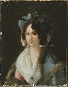 Francisco de goya y Lucientes Portrait of a Woman painting